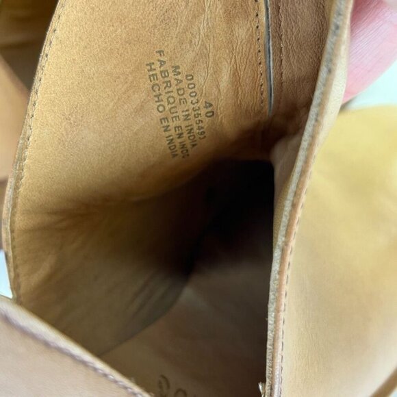 Free People Charm Double V Ankle Boot for Women Size 40 in Tan Leather Urban - Picture 9 of 10